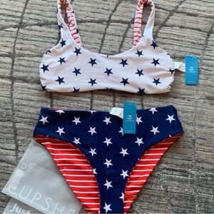 NWT 4th of JULY Swimsuit Sz M